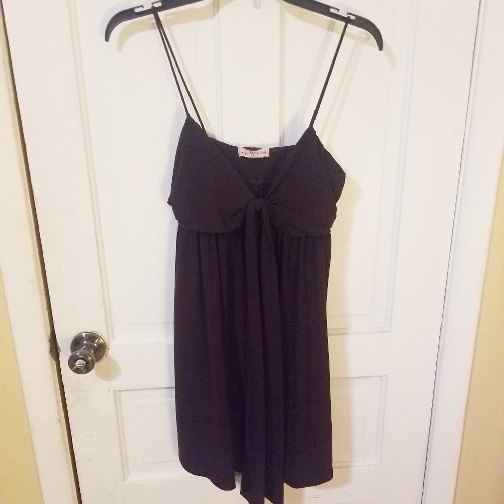 As U Wish Purple Flirty Cocktail Dress